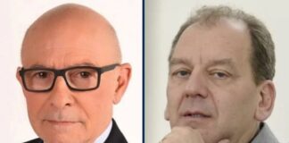 Riccardo Zucconi, deputato di Fratelli d'Italia e Patrizio La Pietra, senatore di Fratelli d'Italia.
