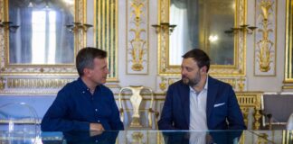 Vittorio Fantozzi, vice-capogruppo Fratelli d'Italia in Consiglio regionale, e Marco Martinelli, capogruppo Fratelli d'Italia in Consiglio comunale a Lucca.