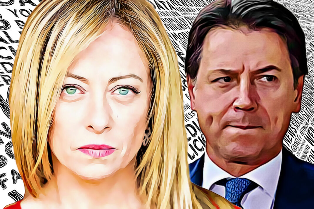 Il presidente di Fratelli d’Italia, Giorgia Meloni.