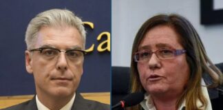 Federico Mollicone e Paola Frassinetti, deputati di Fratelli d'Italia.