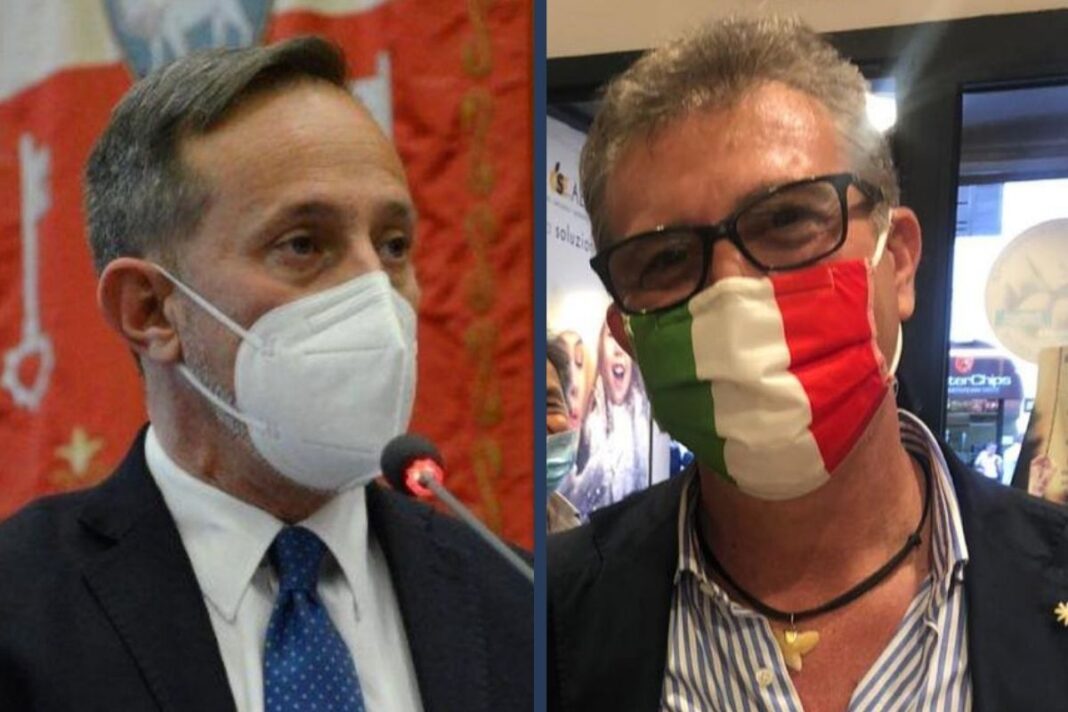 Giancarlo Righini, Consigliere regionale del Lazio di Fratelli d’Italia e Roberto Cuccioletta, Coordinatore Regionale Dipartimento Professioni Fratelli d’Italia.