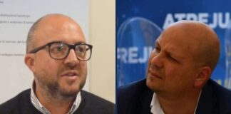 Mauro Rotelli e Salvatore Deidda, deputati di Fratelli d'Italia.