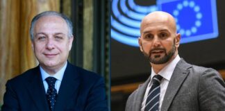 Raffaele Stancanelli e Nicola Procaccini, europarlamentari di Fratelli d’Italia-ECR.