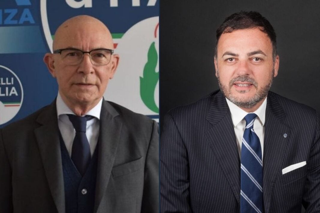 Riccardo Zucconi e Massimiliano De Toma, deputati di Fratelli d’Italia.