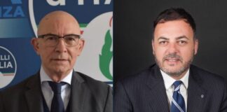 Riccardo Zucconi e Massimiliano De Toma, deputati di Fratelli d’Italia.