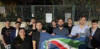 Fabio Roscani, Presidente Nazionale di Gioventù Nazionale in visita alla Comunità militante napoletana e casertana.