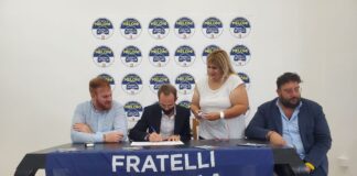 Andrea Intellini, il nuovo aderente di Fratelli d'Italia.