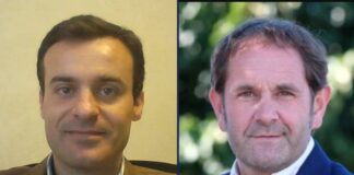 Francesco Lucacci, coordinatore provinciale di Fratelli d'Italia e Gabriele Veneri, Consigliere regionale di Fratelli d'Italia.