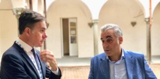 Diego Petrucci, Consigliere regionale di Fratelli d’Italia e Michele Conti, sindaco di Pisa.
