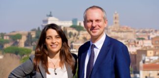 Francesca Barbato e Giovanni Quarzo, neo consiglieri comunali di Fratelli d'Italia.