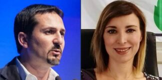 Federico Rocca e Rachele Mussolini, consiglieri capitolini di Fratelli d’Italia.