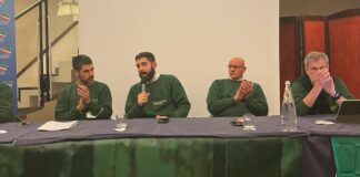 Fabio Roscani, presidente di Gioventù Nazionale, movimento giovanile di Fratelli d’Italia a “Leukanoi. Una luce nella radura”, primo campo del movimento giovanile di Fratelli d’Italia in Basilicata.