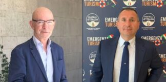 Riccardo Zucconi, deputato di Fratelli d’Italia e Gianluca Caramanna, responsabile nazionale del dipartimento Turismo di Fratelli d'Italia.