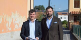 Vittorio Fantozzi, vice-capogruppo Fratelli d'Italia in Consiglio regionale, e Marco Martinelli, capogruppo Fratelli d'Italia in Consiglio comunale a Lucca