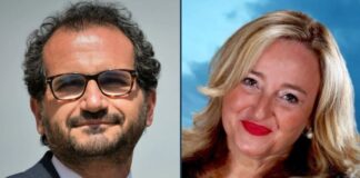 Marcello Gemmato e Lucia Albano, deputati di Fratelli d’Italia.