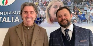 Marco Dondolini, Consigliere comunale di Fratelli d’Italia e Vittorio Fantozzi, Consigliere regionale di Fratelli d’Italia.