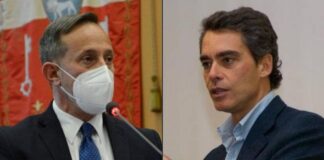 Giancarlo Righini e Massimiliano Maselli, consiglieri regionali di Fratelli d'Italia.