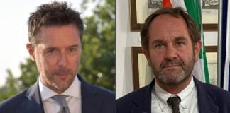 Fabrizio Rossi, Coordinatore regionale di Fratelli d’Italia e Gabriele Veneri, Consigliere regionale di Fratelli d’Italia.