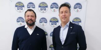Vittorio Fantozzi, Consigliere regionale di Fratelli d’Italia e Fabrizio Rossi, coordinatore regionale di Fratelli d’Italia.