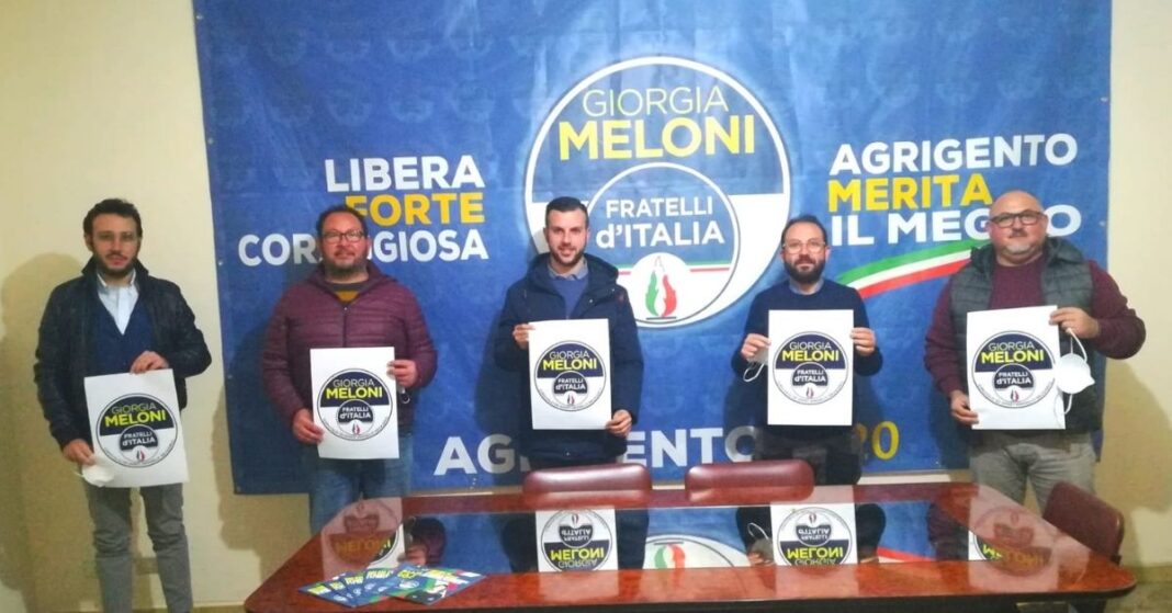Il nuovo Circolo territoriale di Fratelli d'Italia Sant'Angelo Muxaro.