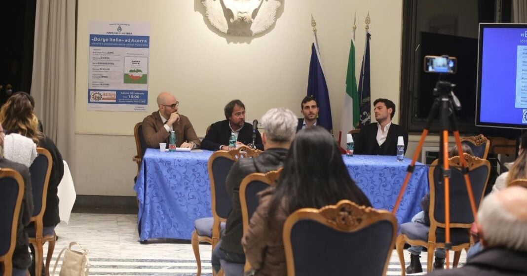 Presentazione del libro “Borgo Italia – identità, demografia, innovazione. Per la rinascita delle piccole patrie”.