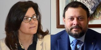 Marina Staccioli, Coordinatrice regionale dei dipartimenti tematici di Fratelli d'Italia e Vittorio Fantozzi, Consigliere regionale di Fratelli d’Italia.