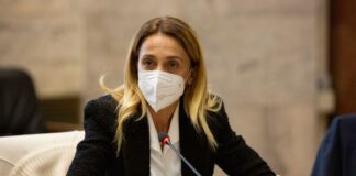 Elena Chiorino, assessore regionale al lavoro e istruzione della regione Piemonte di Fratelli d'Italia.