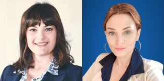 Gabriella Peluso, membro della Direzione Nazionale di Fratelli d'Italia e Vice Responsabile Politiche per il Mezzogiorno e Marta Schifone, responsabile dipartimento Professioni di Fratelli d'Italia.