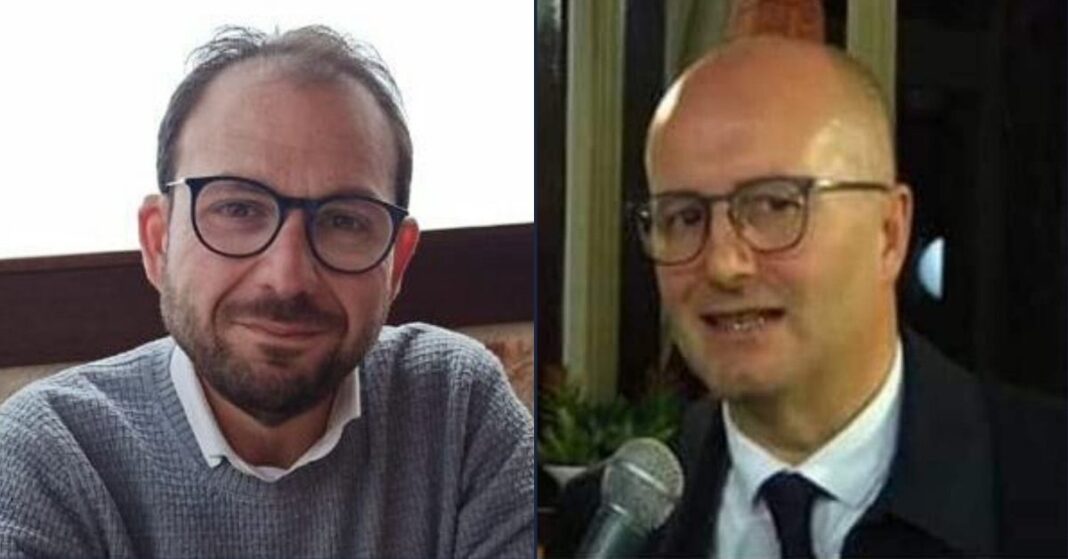 Calogero Pisano, Commissario Provinciale di Fratelli d’Italia e Giancarlo Granata, Responsabile del Dipartimento Provinciale Sicurezza, Legalità e Immigrazione di Fratelli d'Italia.