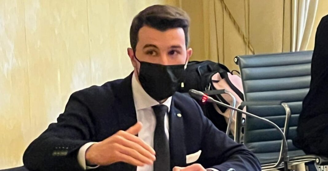 Tommaso Razzolini, consigliere regionale del gruppo consiliare Fratelli d’Italia.