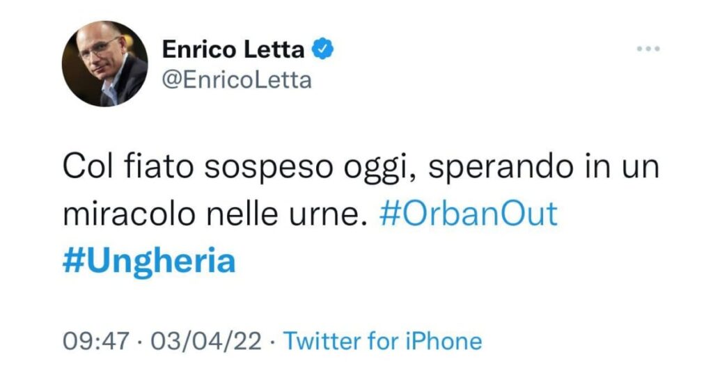 Orbàn In: alla democrazia ungherese non servono miracoli.