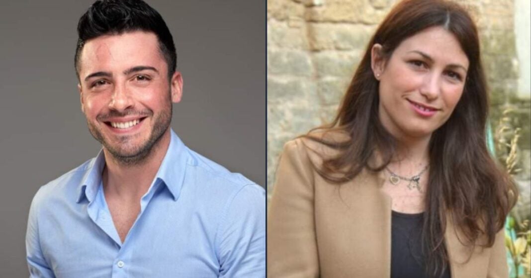 Roberto Anguilla Giordano, Consigliere Comunale e dirigente nazionale di Fratelli d'Italia e Chiara Scalzi, referente provinciale del Dipartimento Pari Opportunità Famiglia Valori non Negoziabili e dirigente nazionale di Fratelli d'Italia.