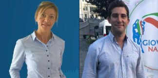 Marta Evangelisti, Consigliere Comunale di Fratelli d'Italia e Stefano Cavedagna, Consigliere Comunale di Fratelli d'Italia.