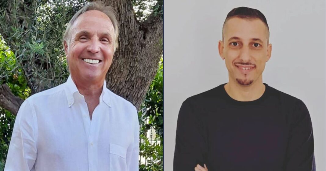 Vincenzo Lenti, consigliere comunale Fratelli d’Italia Grottaglie e Francesco Ciro Miale, coordinatore cittadino Fratelli d’Italia Grottaglie.