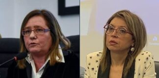 Paola Frassinetti e Ella Bucalo, deputati di Fratelli d'Italia.