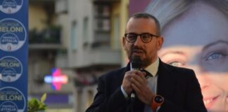Francesco Filini, deputato di Fratelli d'Italia.
