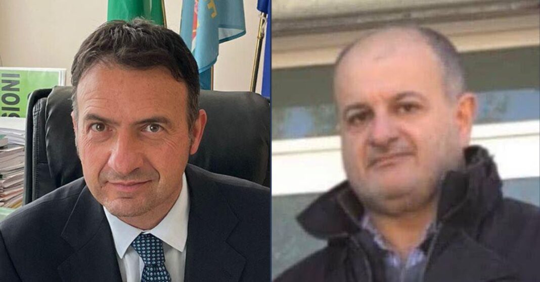 Fabrizio Ghera, capogruppo di Fratelli d'Italia alla Regione Lazio e Massimiliano Graux, responsabile di Fratelli d'Italia Fiumicino.