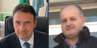 Fabrizio Ghera, capogruppo di Fratelli d'Italia alla Regione Lazio e Massimiliano Graux, responsabile di Fratelli d'Italia Fiumicino.