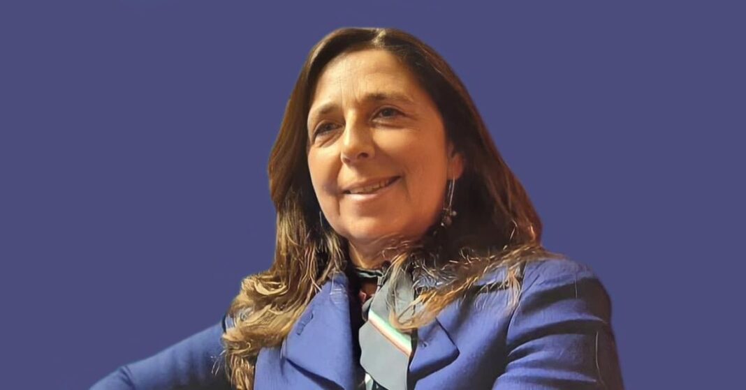 Isabella Rauti, vicepresidente uscente dei senatori di Fratelli d'Italia.
