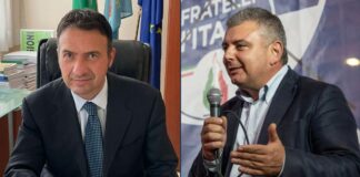 Fabrizio Ghera, capogruppo di Fratelli d'Italia alla Regione Lazio e Massimo Milani, deputato di Fratelli d'Italia e Coordinatore romano.