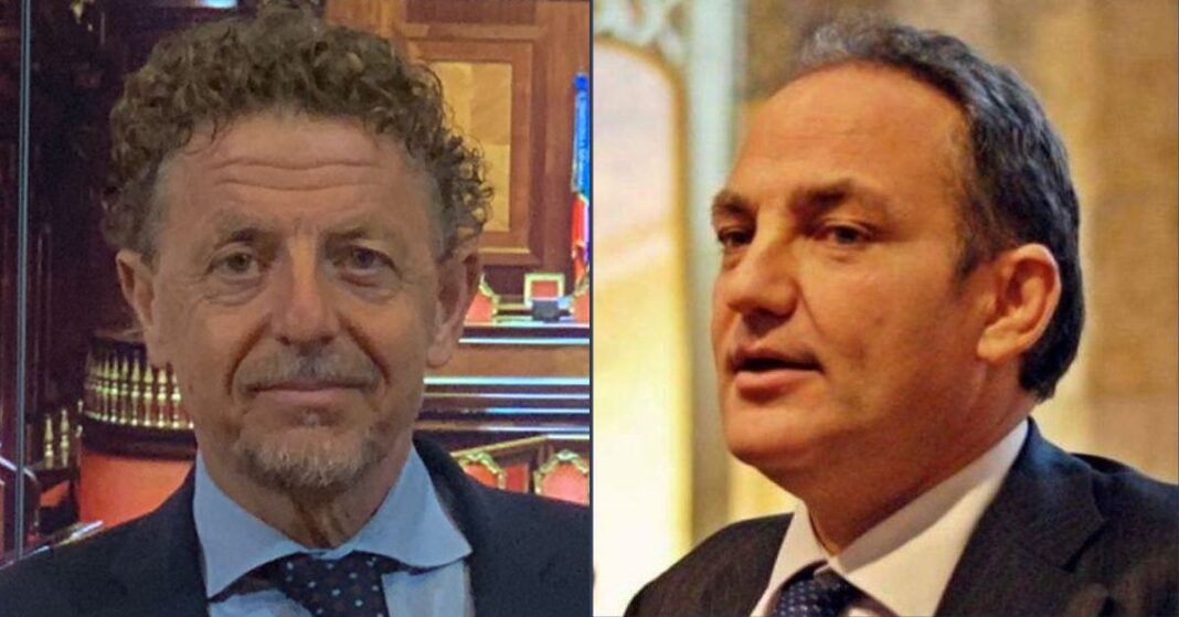 Filippo Melchiorre e Paolo Marcheschi, senatori di Fratelli d'Italia.