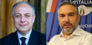 Raffaele Stancanelli e Denis Nesci, eurodeputati di Fratelli d'Italia-Ecr.