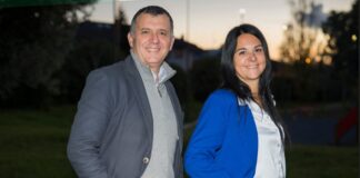 Marco Bertucci e Emanuela Mari, candidati alle elezioni regionali del Lazio con la lista di Fratelli d’Italia.