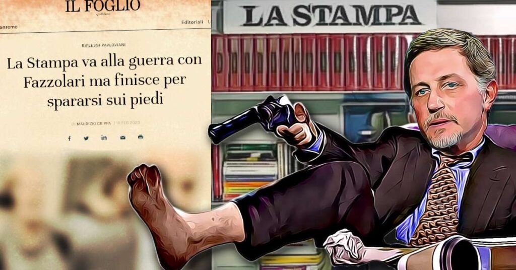 Polverone Fazzolari. Perfino il Foglio prende le distanze dai metodi de La Stampa.