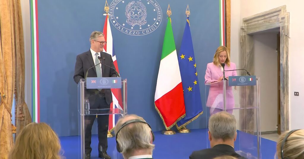 The Meloni government an international example in the fight against illegal immigration: The Meloni-Starmer meeting in Rome