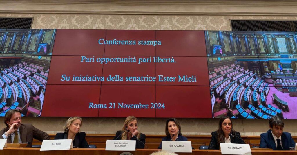 Pari Opportunità:  Governo a lavoro per una maggiore libertà di scelta delle donne