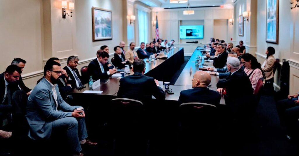 ECR Party at Talks on IMEC in Washington