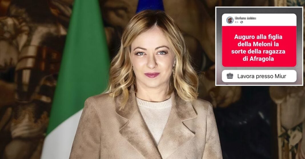 Meloni perdona il prof. L’incontro per Ginevra