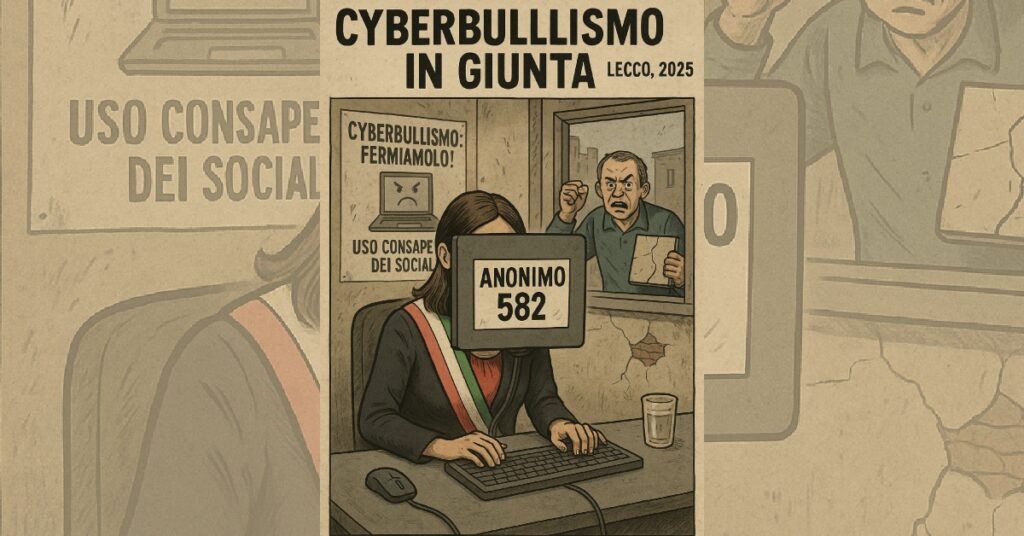 A Lecco il cyberbullo era… l’assessore al digitale della giunta di centrosinistra