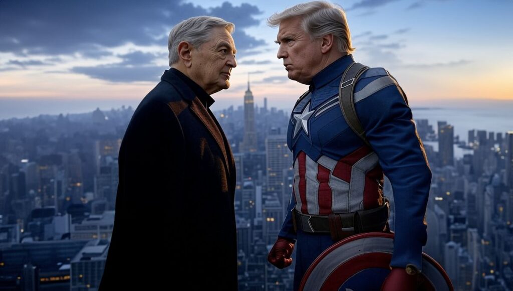 Trump sfida Soros: scontro finale per l’Occidente